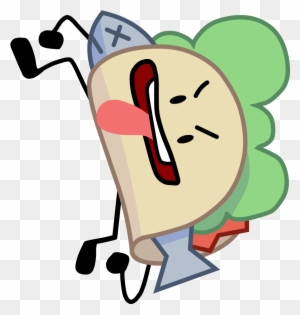 Battle For Dream Island Wiki - Bfdi Taco, HD Png Download - vhv