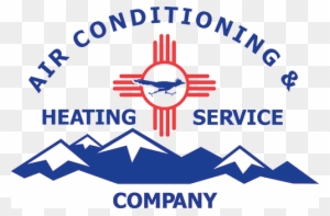 Air Conditioning & Heating Service Company Logo - New Mexico State Flag
