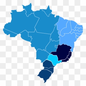 How To Set Use Mapa Brasil Regionais Svg Vector - Brazil 2014 Flag