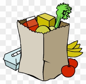 Grocery-bag - Grocery Bag Of Food