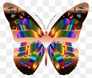 Abstract Animal Art Butterfly Png Image - Abstrakter Schmetterling Auf Taschenspiegel