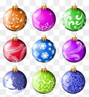 Images For Blue Christmas Ornament Clipart - Printable Christmas Balls