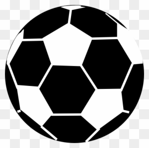 Black And White Soccer Ball Clip Art - Black And White Soccer Ball