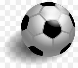 Soccer Football Cliparts - Soccer Ball With Shadow Transparent