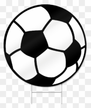 High Soccer Ball Shaped Sign - Soccer Ball Sewing Pattern