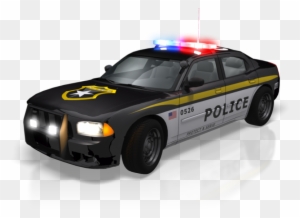Unter Den Top-sicherhe - Police Car Lights Animation