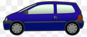 Blue Car Clipart Car Front - Land Transportation Clip Art