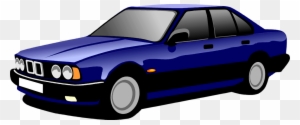 Blue Car Clipart Vehicle - Land Transport Clipart