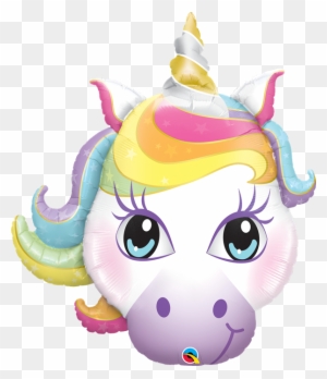 38 Inch Magical Unicorn - Unicorn Head Balloon