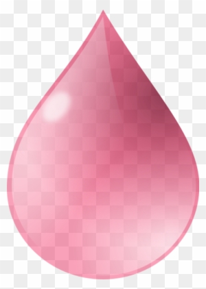 Water Drop - - Water Drop In Pink Color