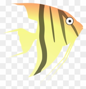 Tropical Fish Clipart 24, Buy Clip Art - Angel Fish Cartoon