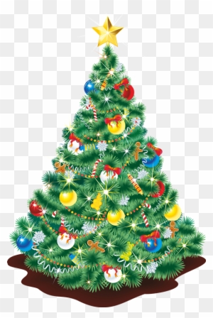 Free To Use & Public Domain Christmas Tree Clip Art - Christmas Tree Cartoon Realistic
