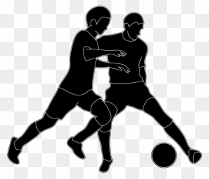 People Soccer Ball Clipart - People Playing Soccer Png