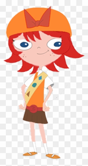 Marie Flynn As A Fireside Girl - Phineas And Ferb Marie Flynn