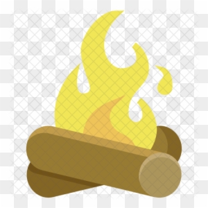 Campfire Icon - Illustration