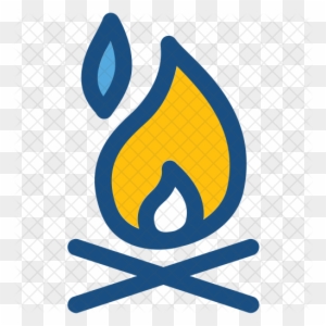 Campfire Icon - Campsite