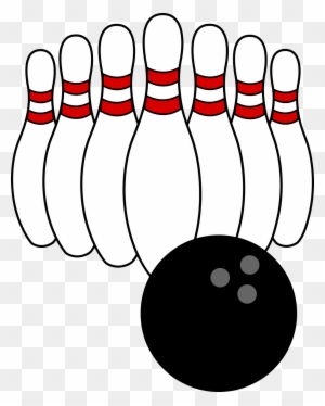 Bowling Ball And Pins - Bowling Ball And Pins
