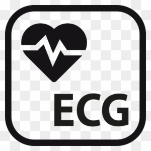 Press The Ecg Sensor For 30 Seconds For Heart Rate - Ecg Icon