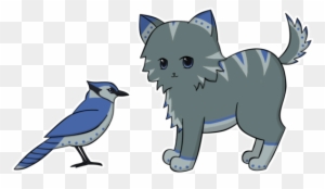Cat And Bird Mascot - Cat