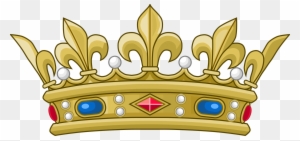 Open - French Crown Clip Art