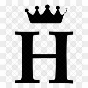 Royal, Alphabet, Crown, Letter, English, H Icon - Letter H With Crown @clipartmax.com