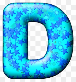Party Balloon Cool Letter D - Colored Letter D