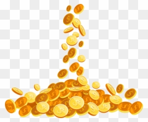 Coin Euclidean Vector - Gold Coins Png