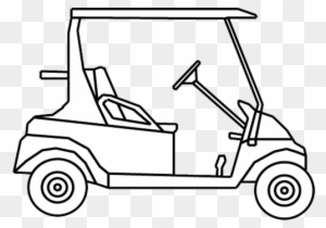 Golf Cart Side By Stacalkas On Deviantart - Golf Cart Side View