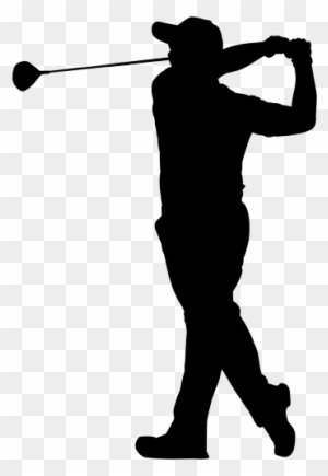 golfer swing clip art