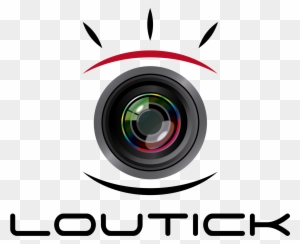 Logo Cámara Fotográfica Loutick - Graphic Design Camera Lens Png