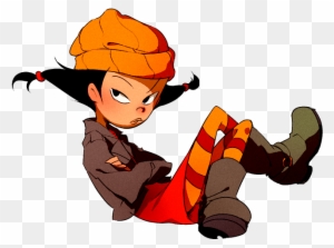 6 Lesbian Cartoon Characters That Need To Come Out - Spinelli Recess Fan  Art - Free Transparent PNG Clipart Images Download