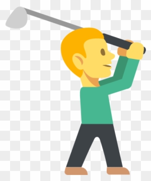 Golfer Emoji - Golf Emoji Png
