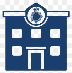 Online Services - Police Station Icon