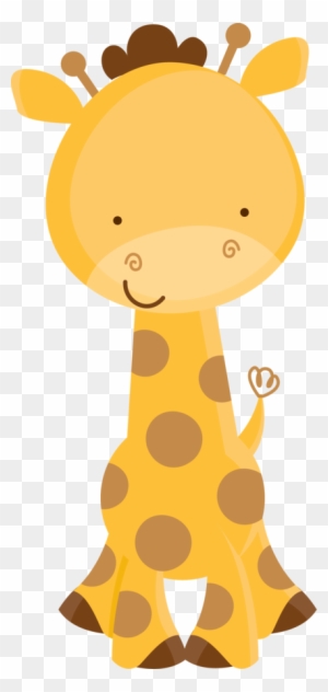 Say Hello - Cute Birthday Giraffe Greeting Card