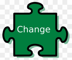 Change Clip Art At Clker - Puzzle Pieces Clip Art