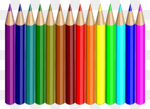Clip Art Colored Pencils