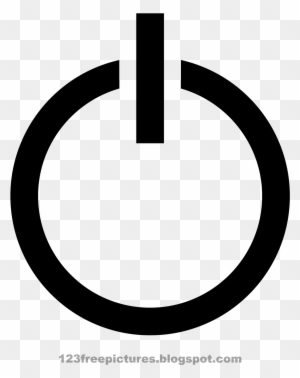 Free Power Button Symbol - Power Button Outline