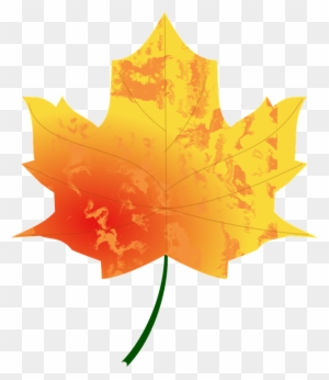 Fall Leaves Clip Art 15, - Autumn Leaf