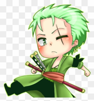 September 14, 2017 By Man Le Van - One Piece Zoro Chibi