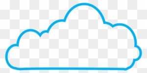 pin cloud outline clipart