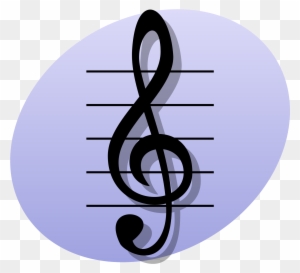 P Treble Clef - Music Symbol At Beginning Of Line