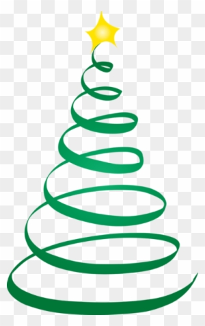 Christmas Tree - Swirl - Christmas Tree Spiral Png