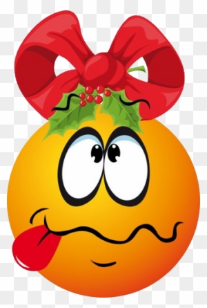 boule de noel orange perplexe qui tire la langue smiley tire la langue free transparent png clipart images download boule de noel orange perplexe qui tire
