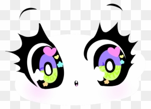 Anime Eye Clipart Png - Dark Blue Anime Eyes Transparent