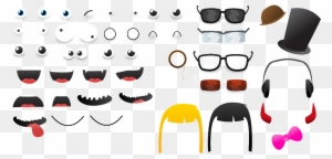 Eyes Nose Mouth Template Printable Eyes Nose Mouth - Printable Eyes And ...