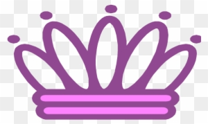 Tiara Princess Crown Clipart Free Free Image At Vector - Purple Princess  Crown Png - Free Transparent PNG Clipart Images Download