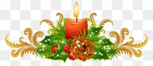 Christmas Candle Clipart Free