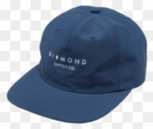Diamond Marquise Cut Adjustable Cap Slate - Baseball Cap
