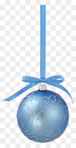 Christmas Ball Toy Png Image - Blue Xmas Ornament Clip Art