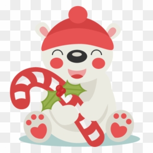 Free Colorado Cliparts, Download Free Clip Art, Free - Christmas Polar Bear Clip Art